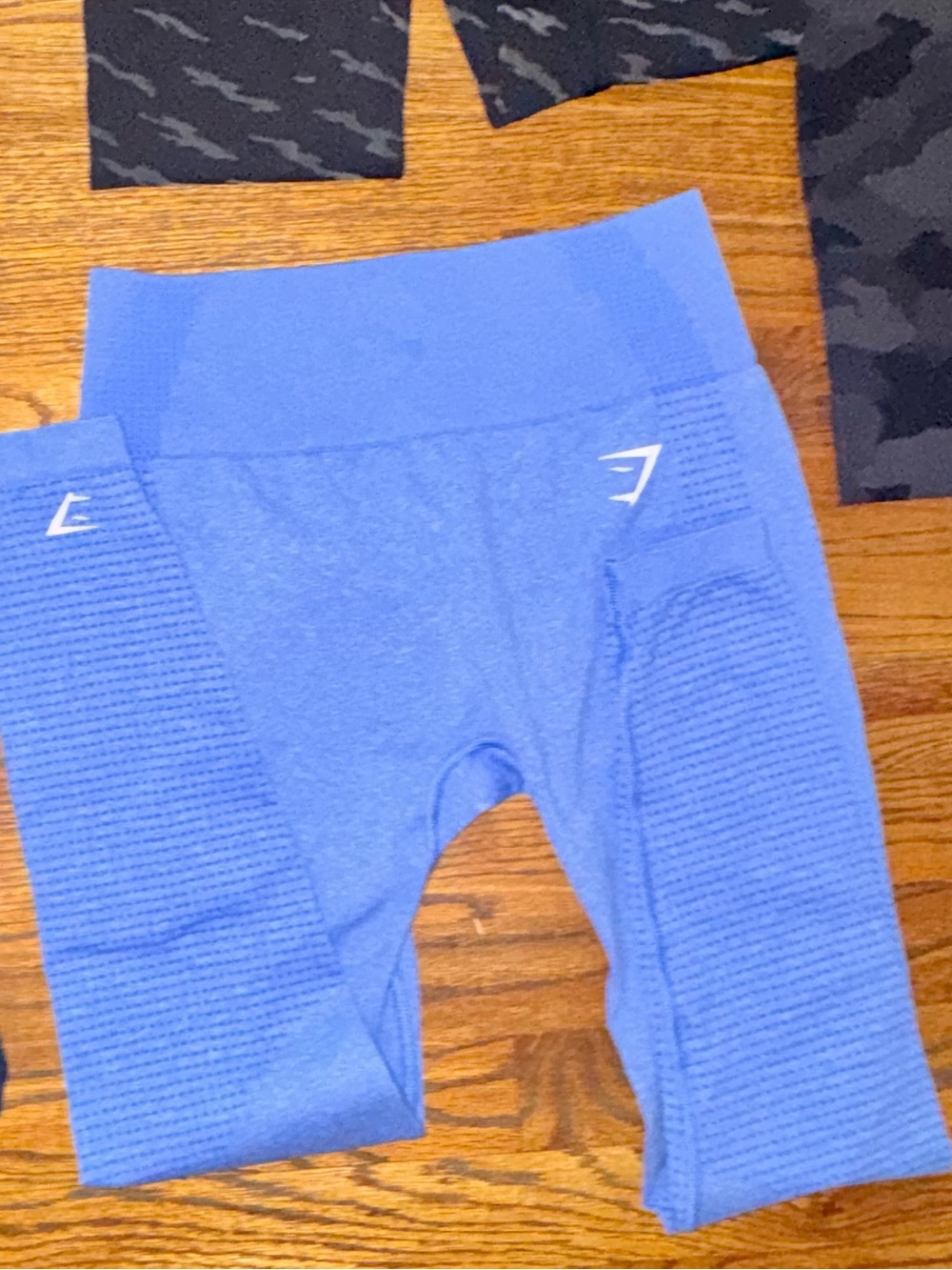 Gymshark Blue Seamless High-Waist Leggings